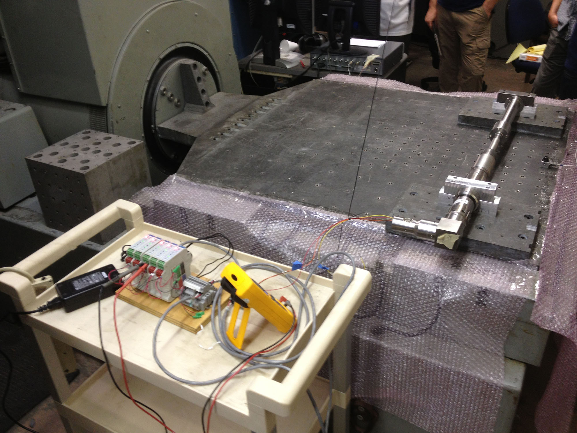 Subsea Strain Sensor Vibration Testing on Shaker Table