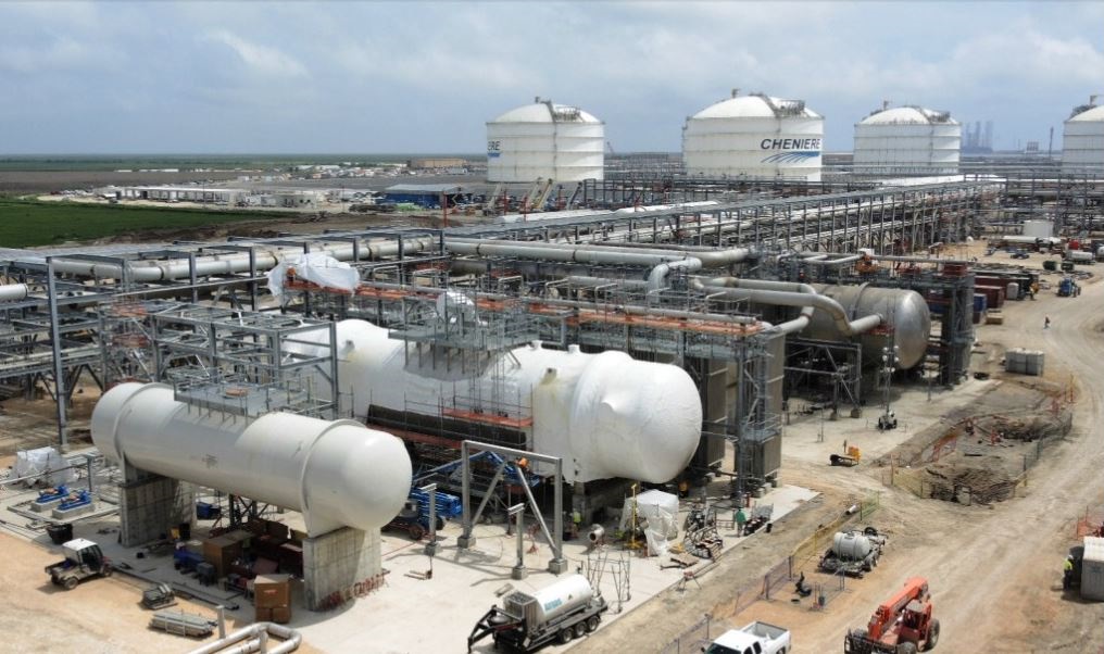 Pressure Vessels Commissioned at Sabine Pass LNG Facility